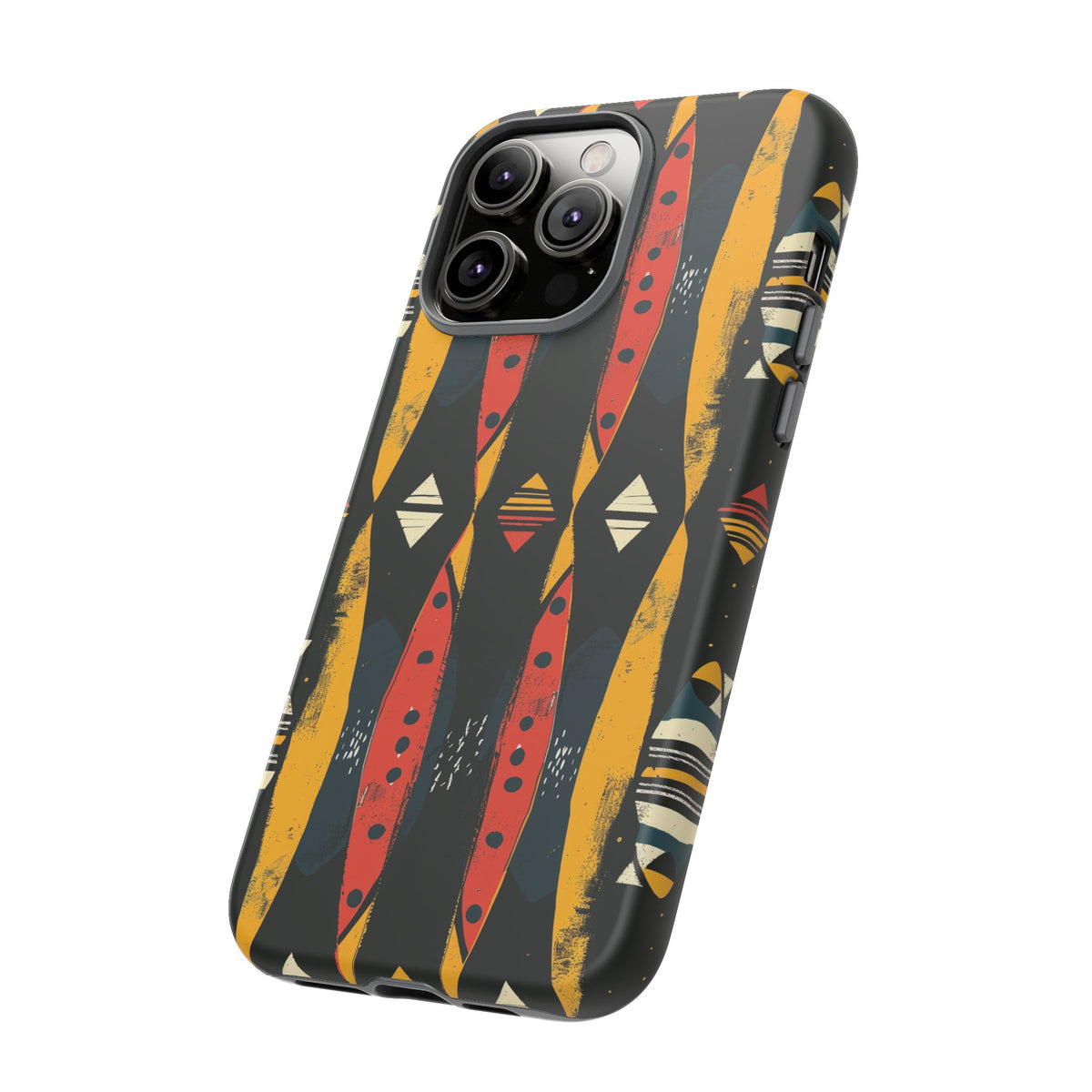 Stylish African Pattern Phone Case – Unique and Vibrant Protection 156