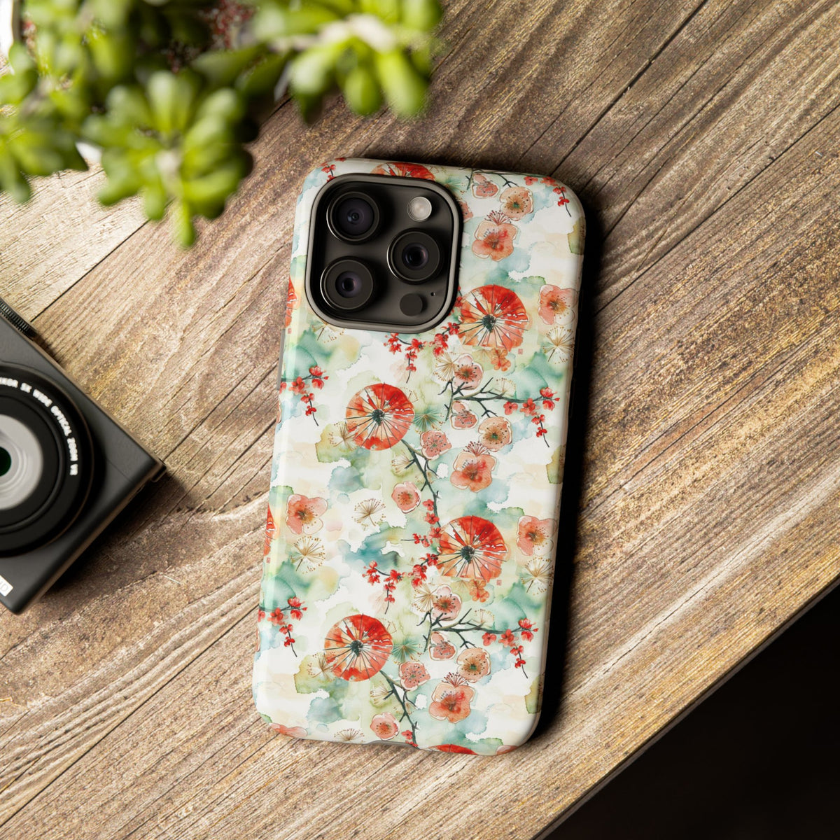 Japanese Pattern Phone Case – Elegant & Timeless Design for Your Phone 042