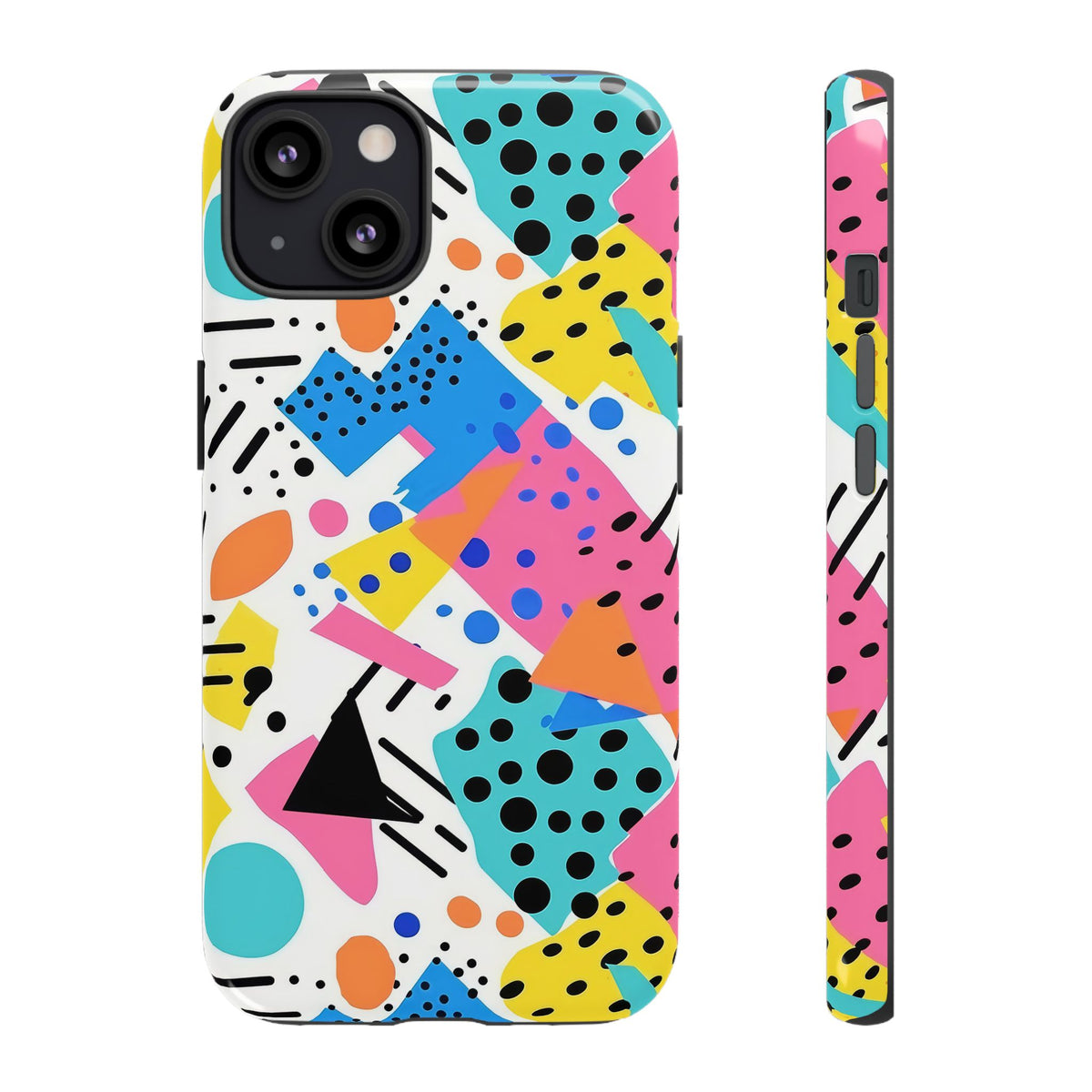 Bright Summer Memphis Design Phone Case – Vibrant and Playful Phone Cover