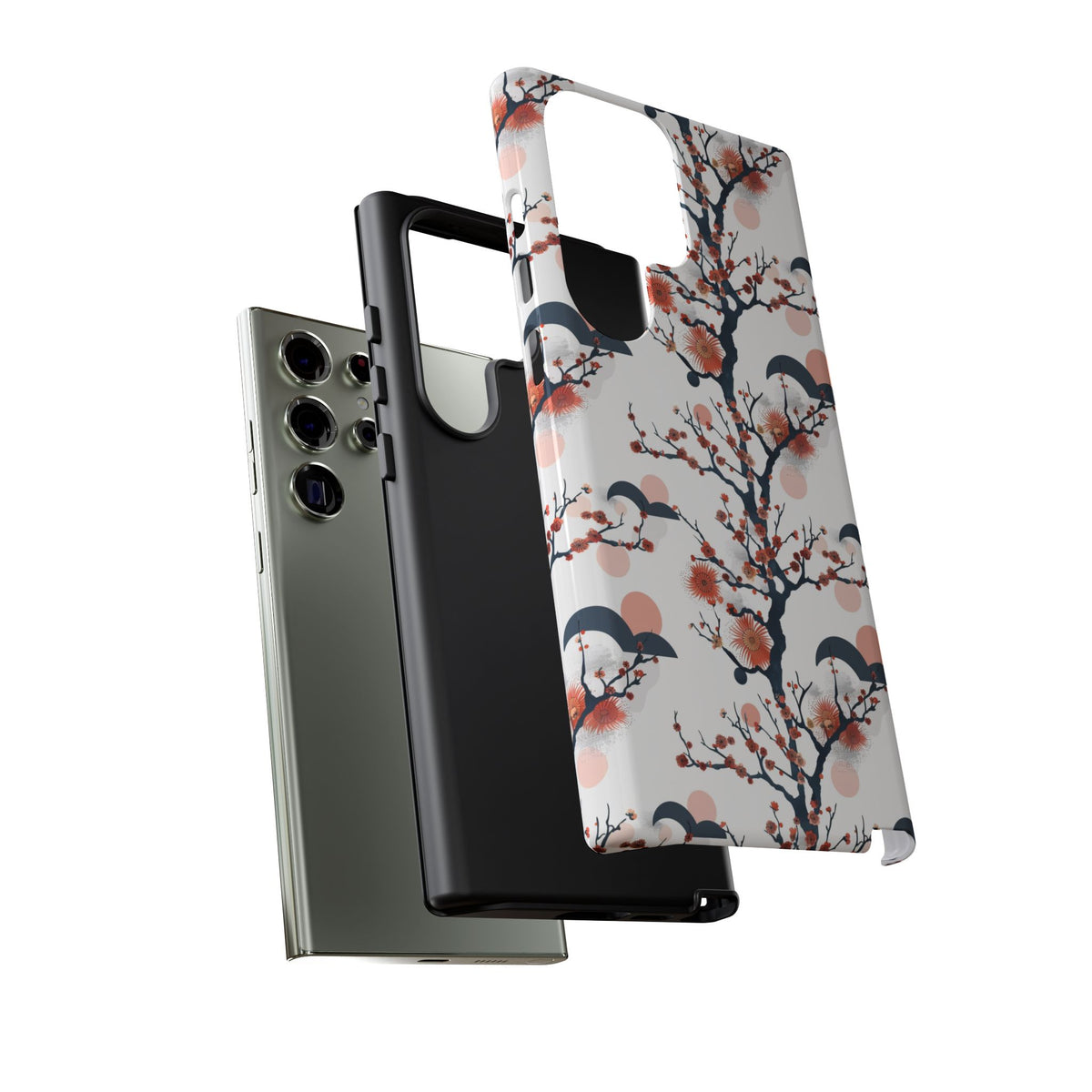 Japanese Pattern Phone Case – Elegant & Timeless Design for Your Phone 029