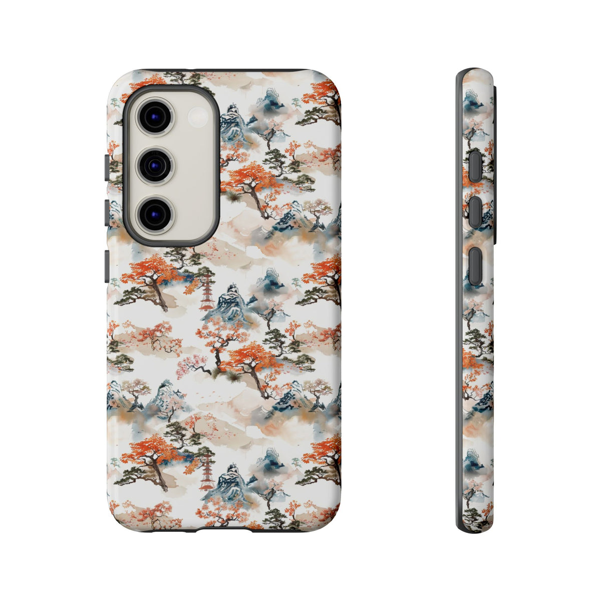 Japanese Pattern Phone Case – Elegant & Timeless Design for Your Phone 506