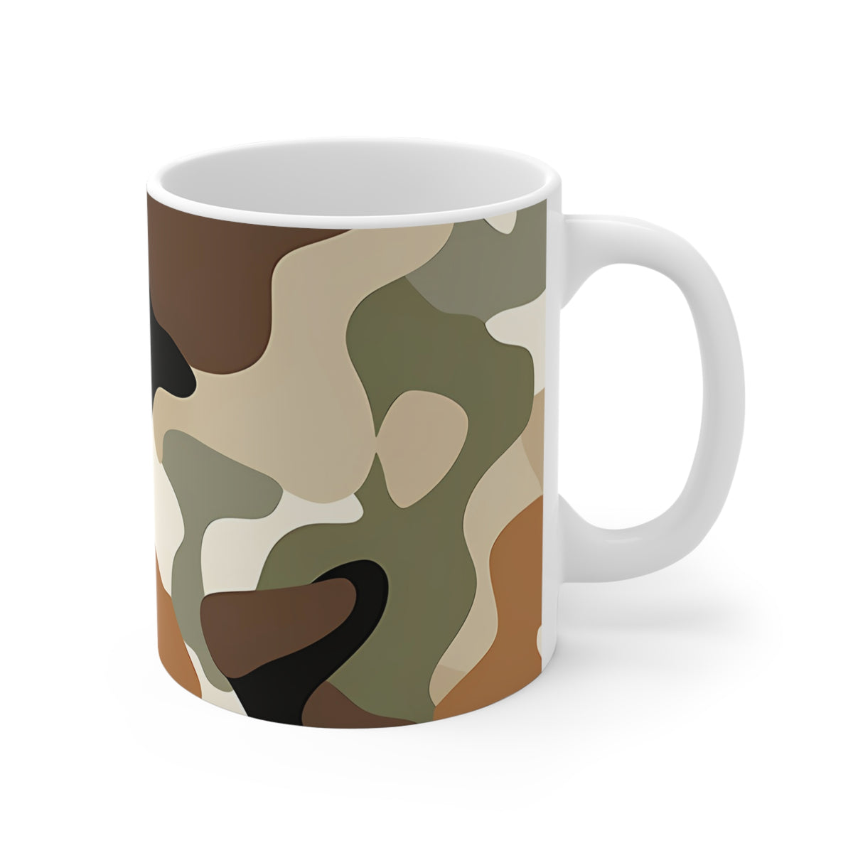 All-Over Camouflage Pattern Coffee Mug 413