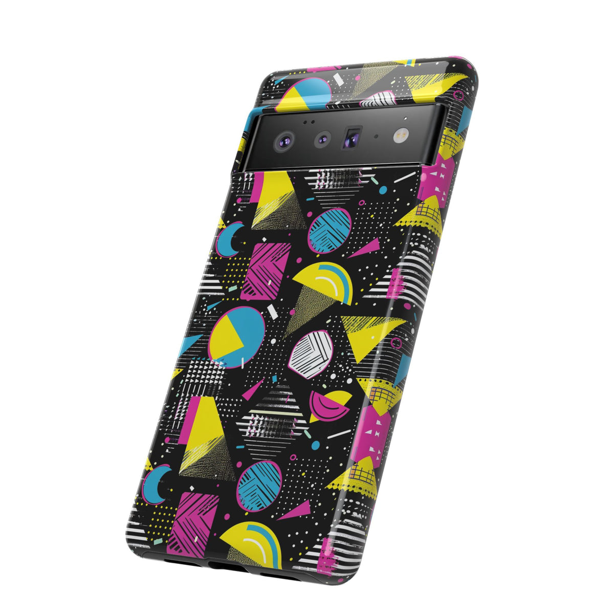 Retro 80s Seamless Phone Case – Vintage Style Meets Modern Protection 206