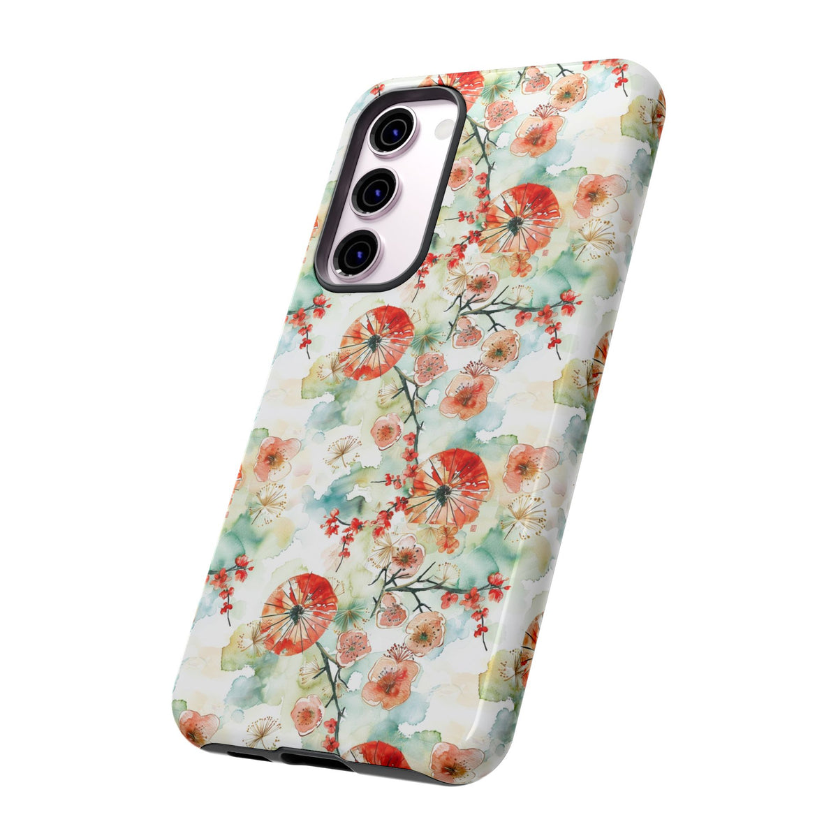 Japanese Pattern Phone Case – Elegant & Timeless Design for Your Phone 042