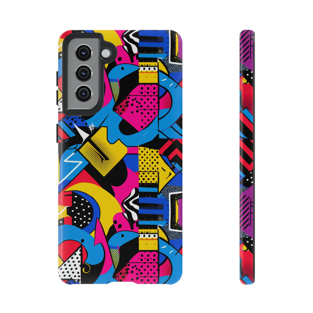 Retro 80s Seamless Phone Case – Vintage Style Meets Modern Protection