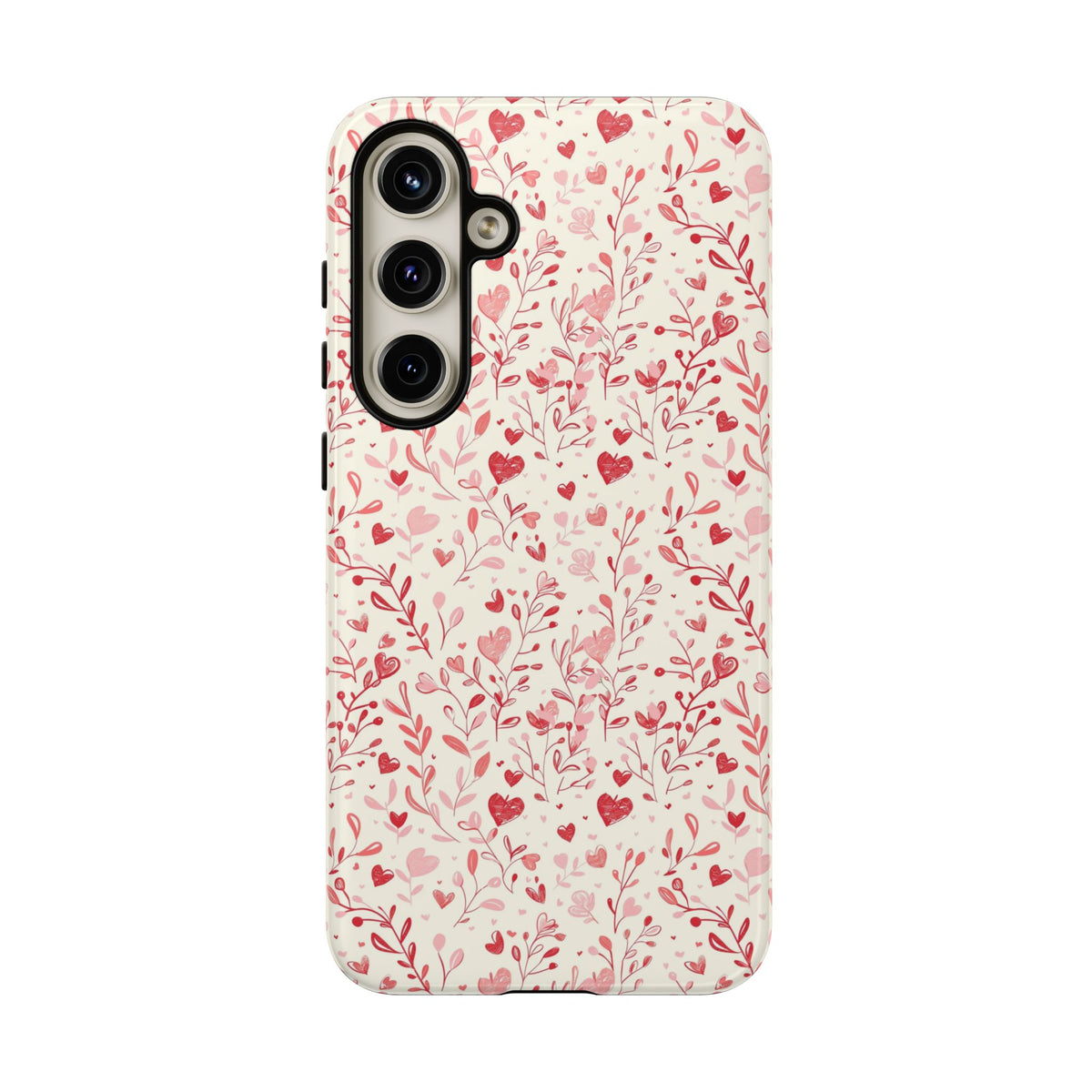 Heart Pattern Phone Case – Stylish & Loving Design for Your Device 823