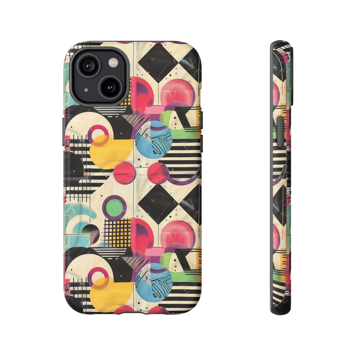 Retro 80s Seamless Phone Case – Vintage Style Meets Modern Protection 164