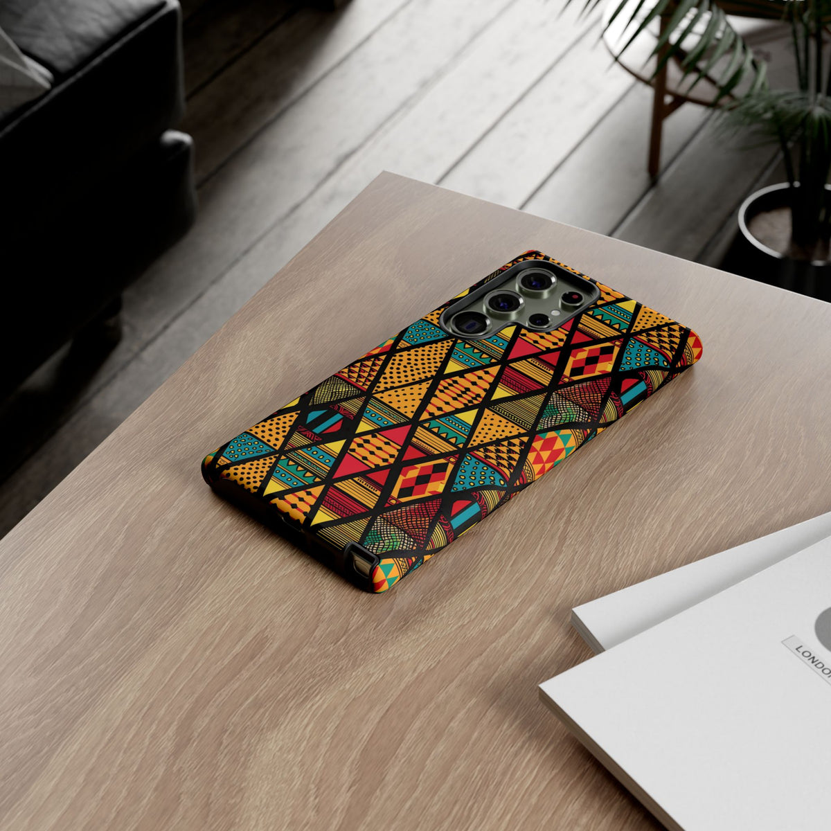 Stylish African Pattern Phone Case – Unique and Vibrant Protection 178