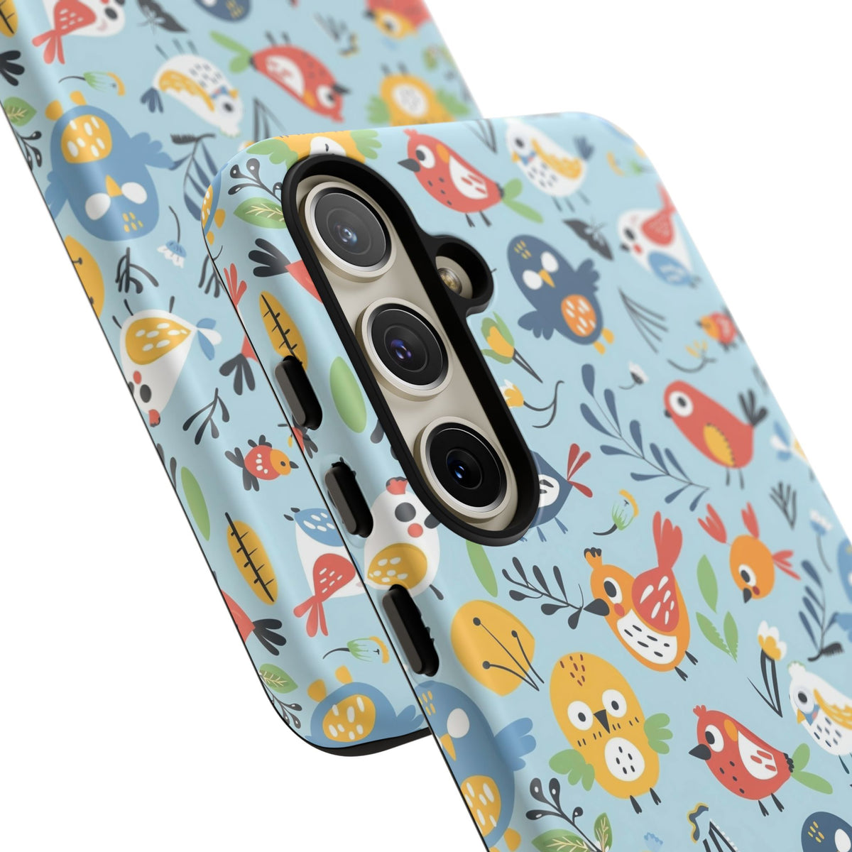 Birds Seamless Pattern Phone Case – Elegant and Timeless Avian Design 7