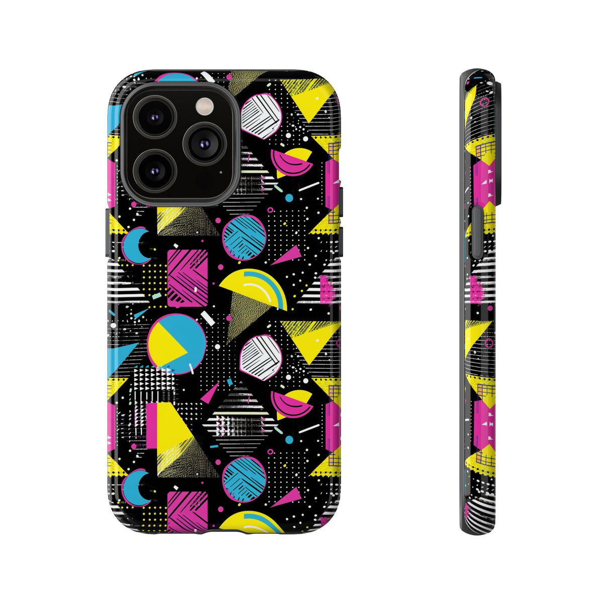 Retro 80s Seamless Phone Case – Vintage Style Meets Modern Protection 206