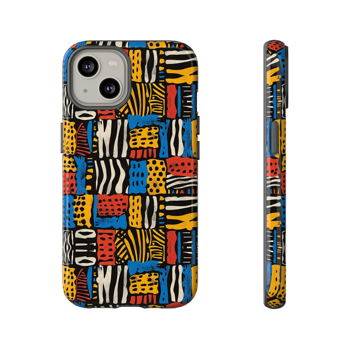 Stylish African Pattern Phone Case – Unique and Vibrant Protection 179