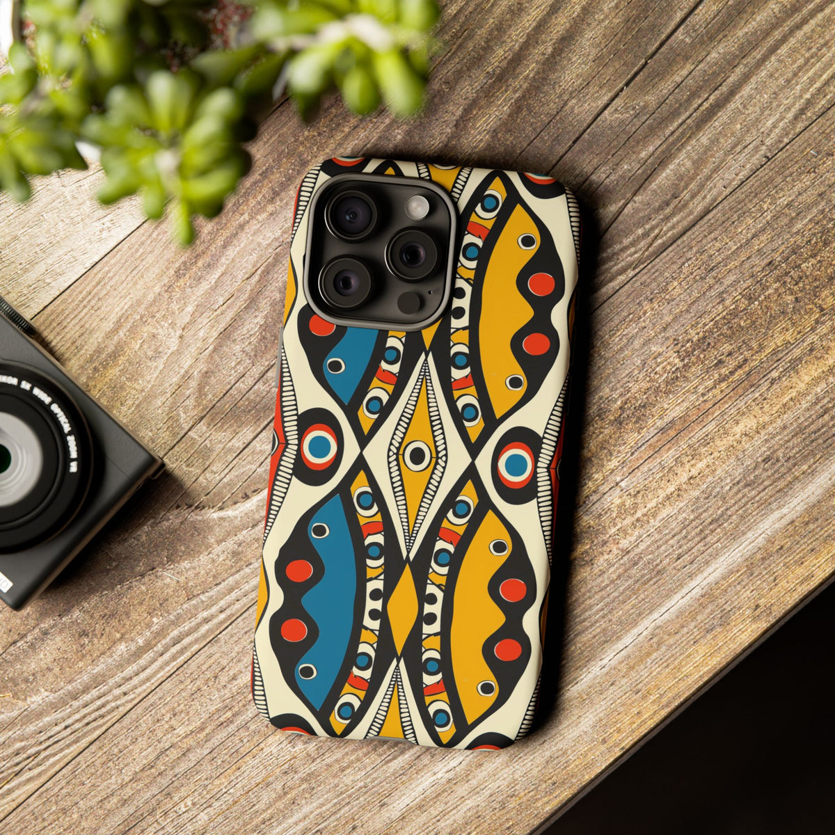 Stylish African Pattern Phone Case – Unique and Vibrant Protection 180