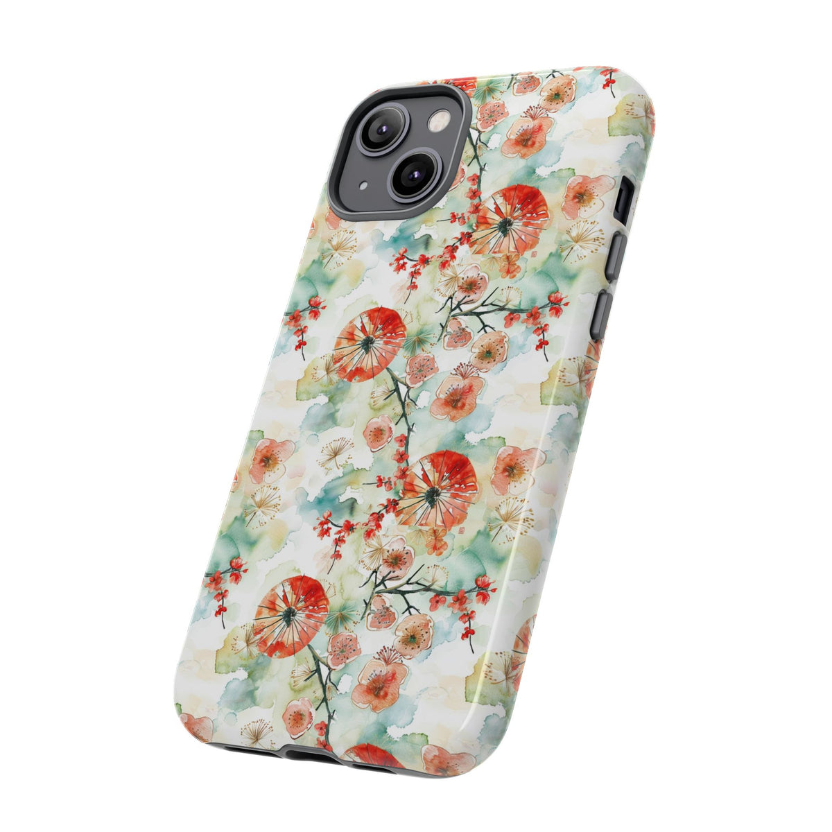 Japanese Pattern Phone Case – Elegant & Timeless Design for Your Phone 042