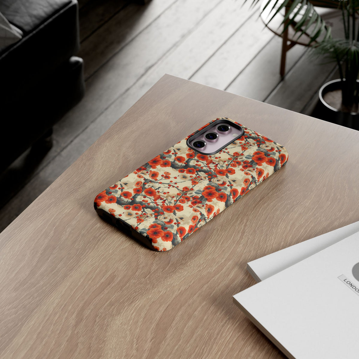 Japanese Pattern Phone Case – Elegant & Timeless Design for Your Phone 084