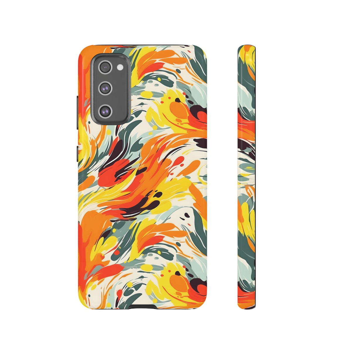 Abstract Painting Design Phone Case – Modern Art-Inspired Phone Cover 5