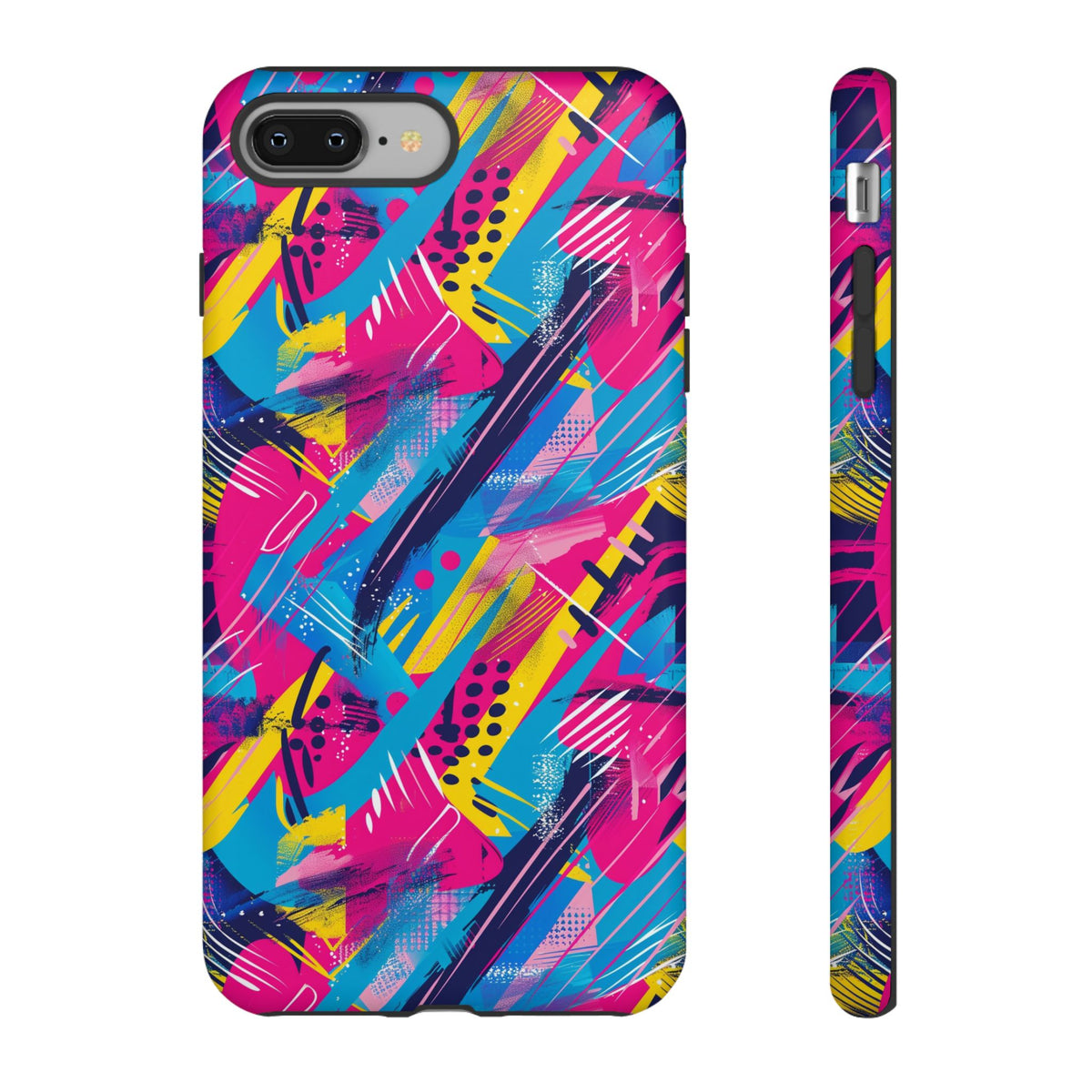 Retro 80s Seamless Phone Case – Vintage Style Meets Modern Protection 103