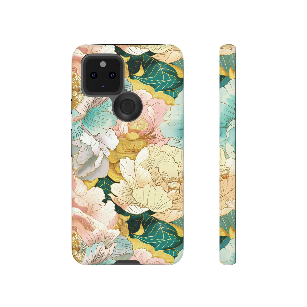 Japanese Blossom Asian Floral Design Phone Case – Elegant Floral Phone Cover