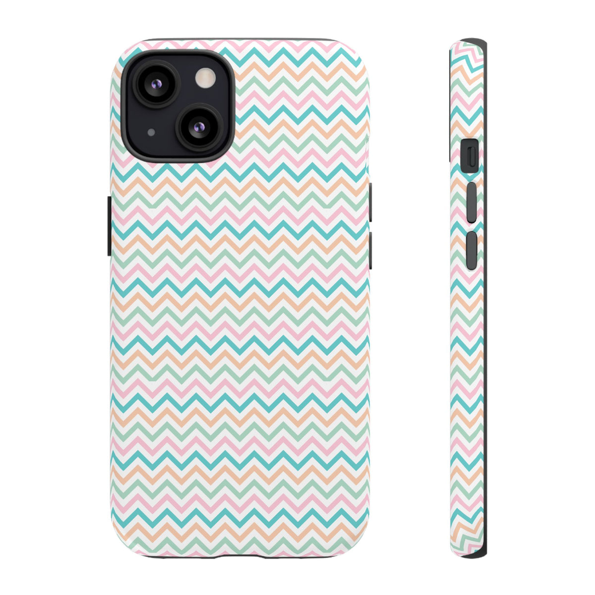 Pastel Chevron Design Tough Cases