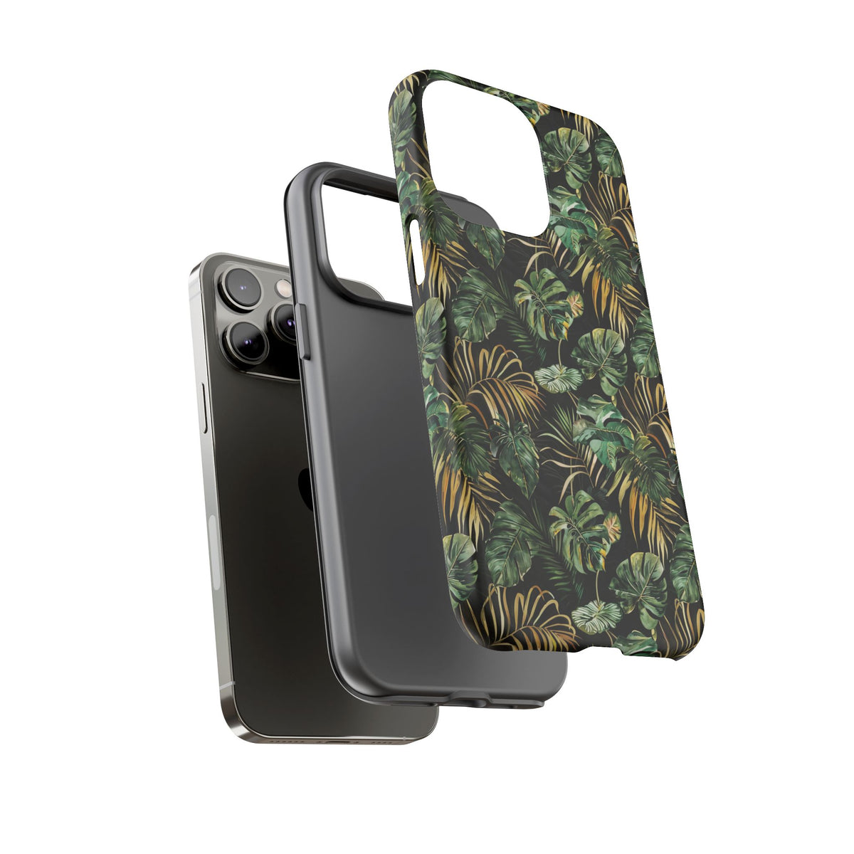 Jungle Pattern Phone Case – Exotic & Lush Design for Your Phone 334