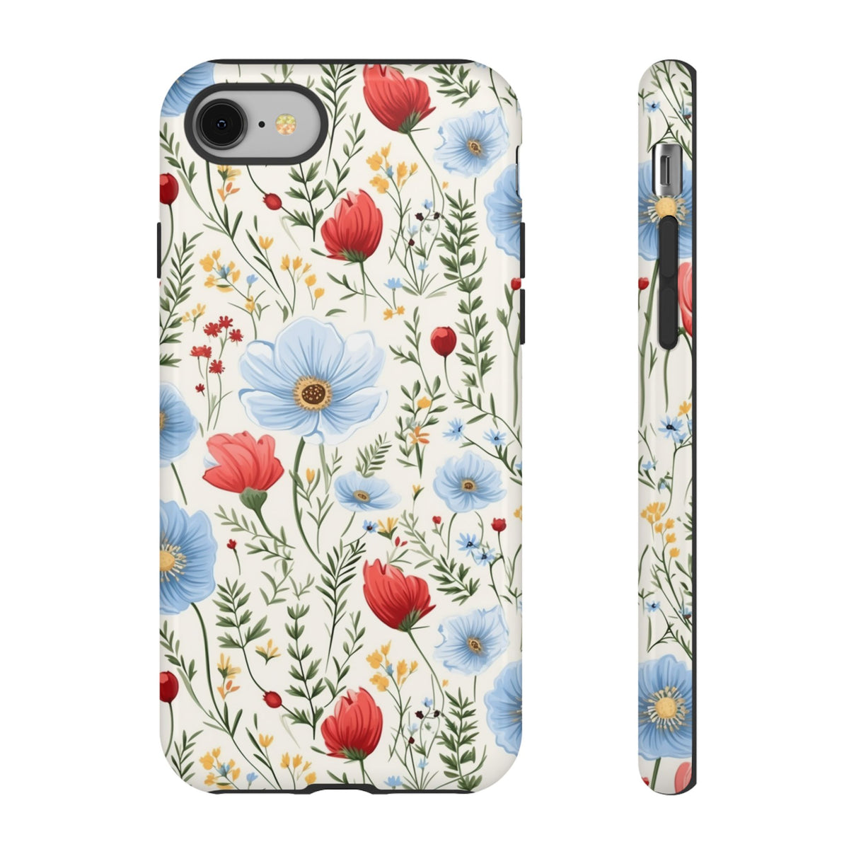 Wildflower Design Phone Case – Beautiful Nature-Inspired Floral Pattern