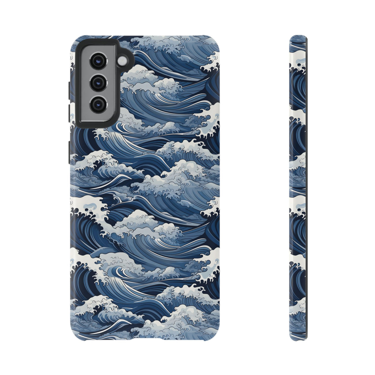 Japanese Waves Phone Case – Embrace Timeless Elegance with Classic Design