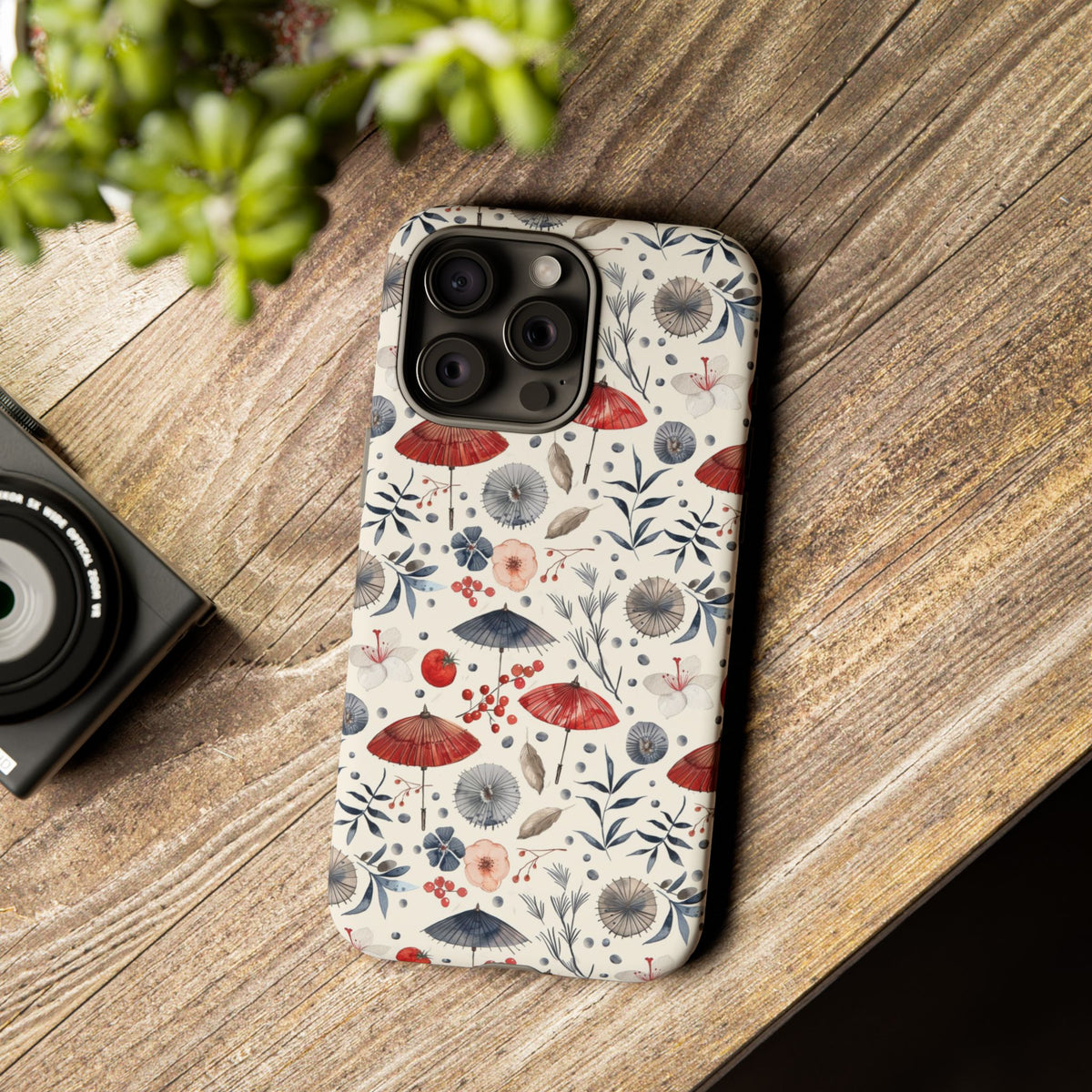 Japanese Pattern Phone Case – Elegant & Timeless Design for Your Phone 137