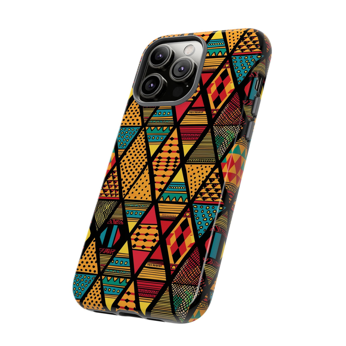 Stylish African Pattern Phone Case – Unique and Vibrant Protection 178