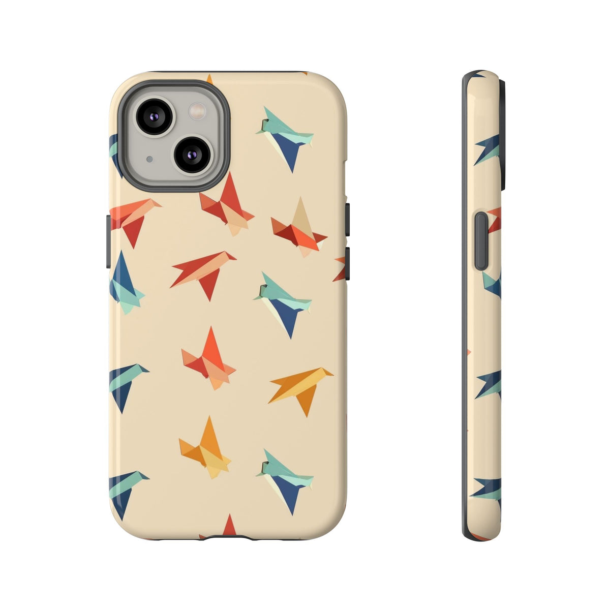 Birds Seamless Pattern Phone Case – Elegant and Timeless Avian Design 4