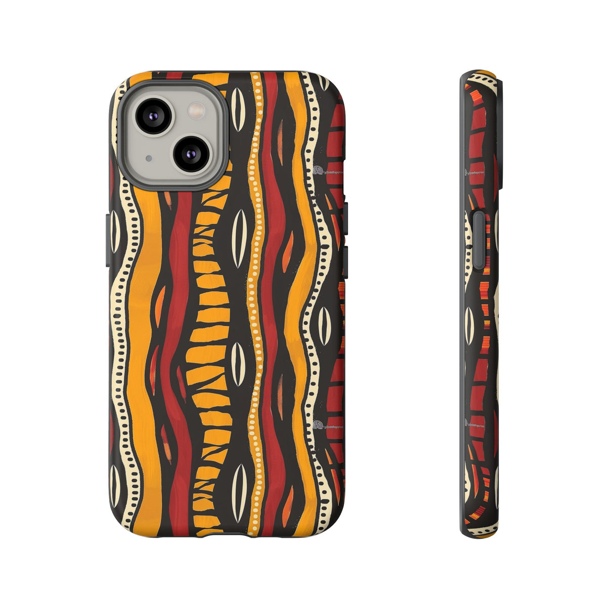 Stylish African Pattern Phone Case – Unique and Vibrant Protection 199