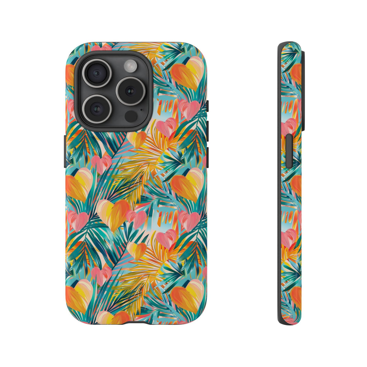 Heart Pattern Phone Case – Stylish & Loving Design for Your Device 824