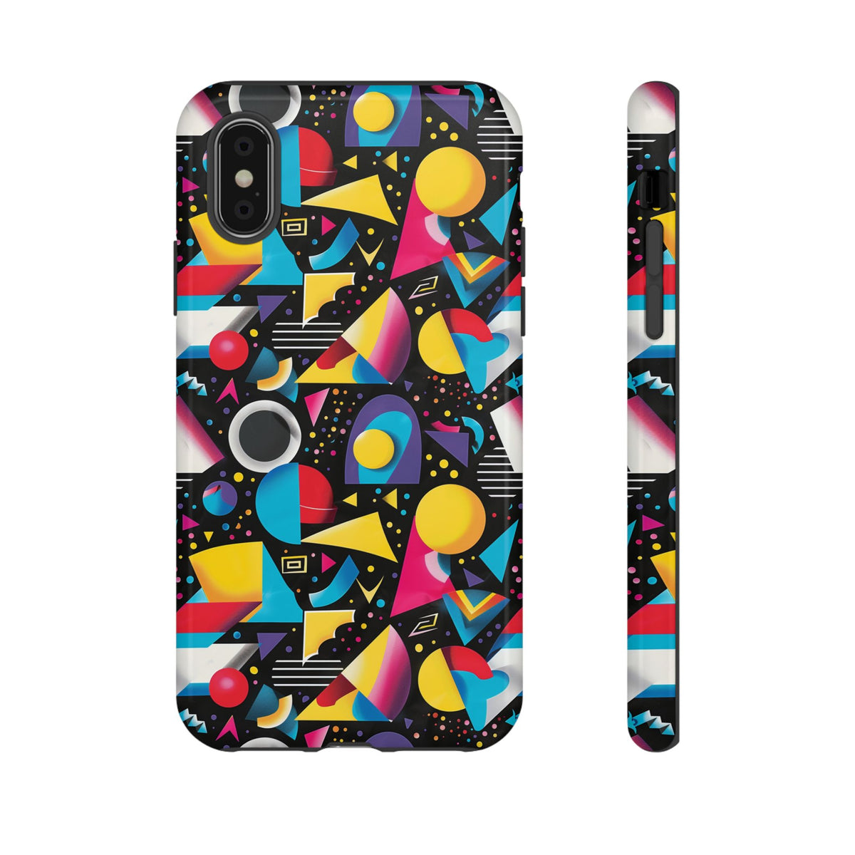 Retro 80s Seamless Phone Case – Vintage Style Meets Modern Protection 093