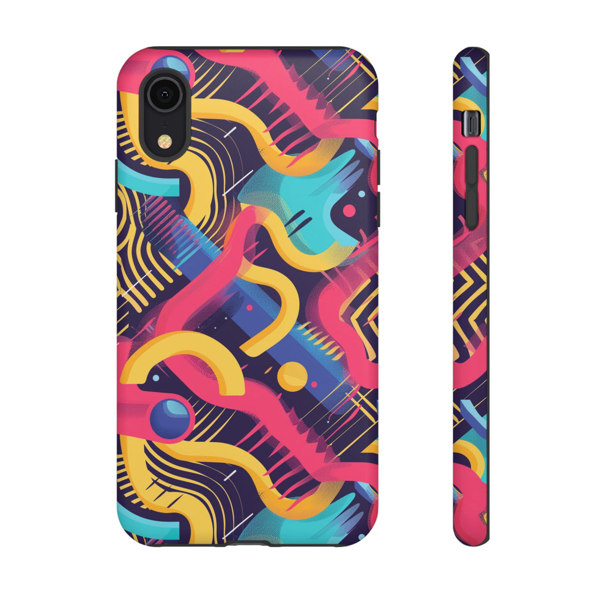 Retro 80s Seamless Phone Case – Vintage Style Meets Modern Protection 2