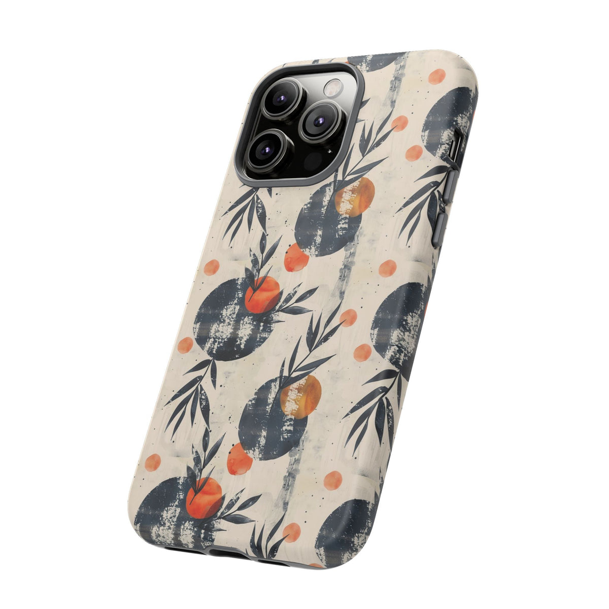 Japanese Pattern Phone Case – Elegant & Timeless Design for Your Phone 088