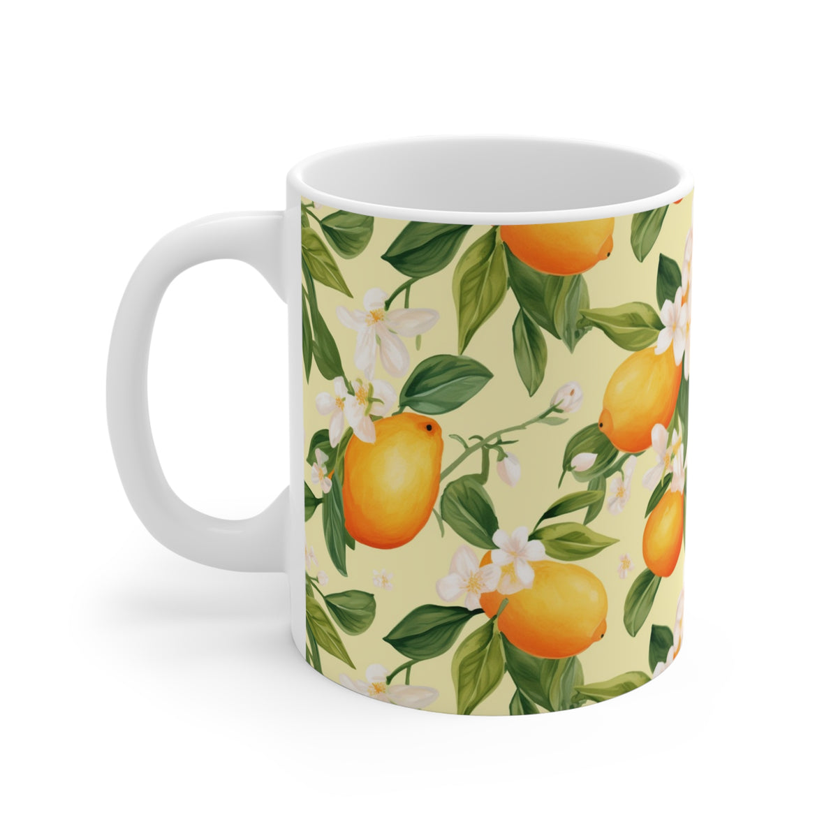 Various Watercolor Design All Over Coffee Mug – Unique Artistic Ceramic Coffee Cup 510