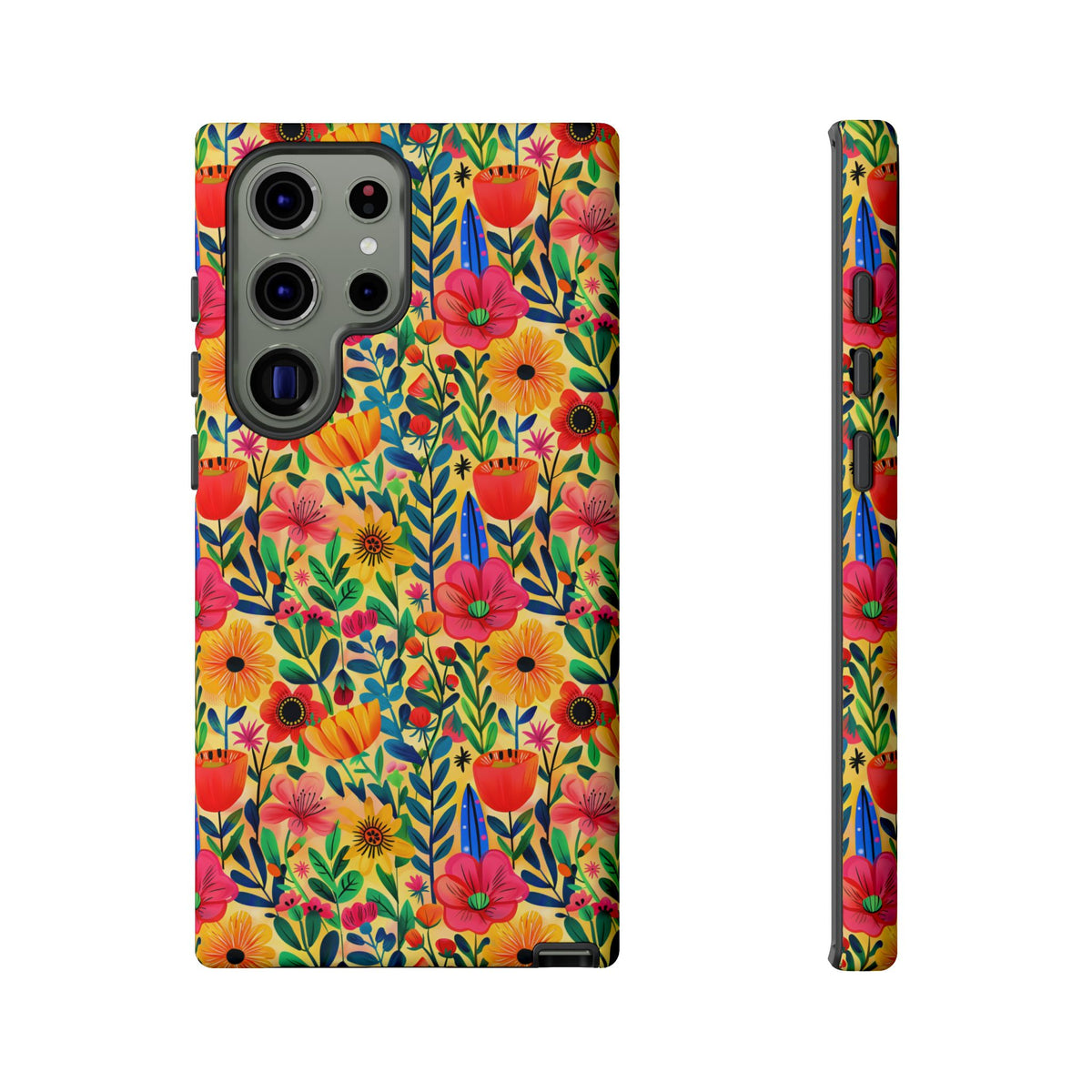 Frida Kahlo's Flower Phone Case – Artistic Elegance for Your Phone 7