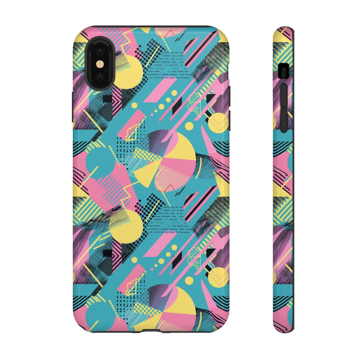 Retro 80s Seamless Phone Case – Vintage Style Meets Modern Protection 083