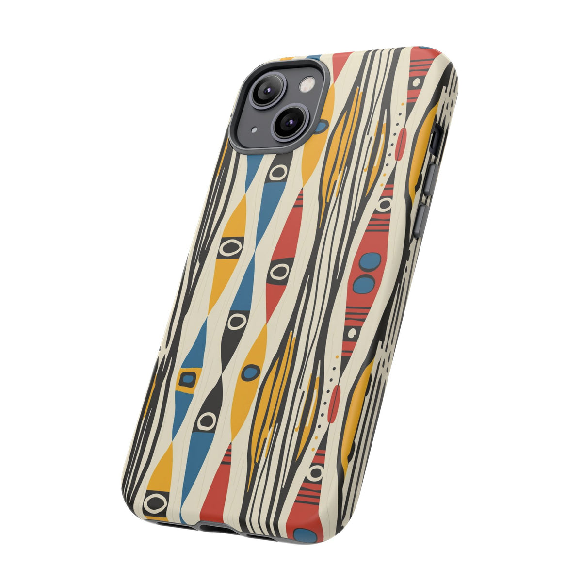 Stylish African Pattern Phone Case – Unique and Vibrant Protection 202