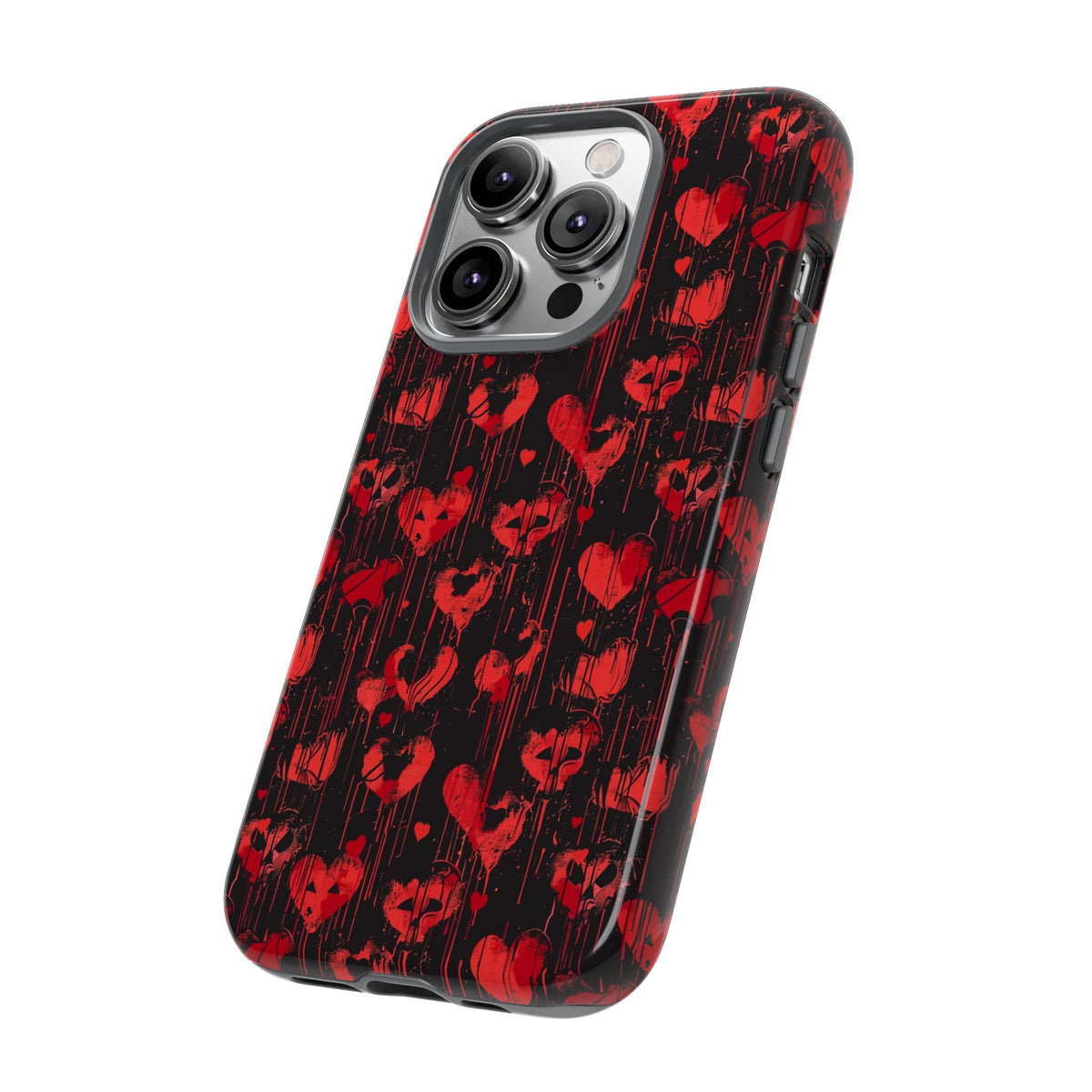 Heart Pattern Phone Case – Stylish & Loving Design for Your Device 825