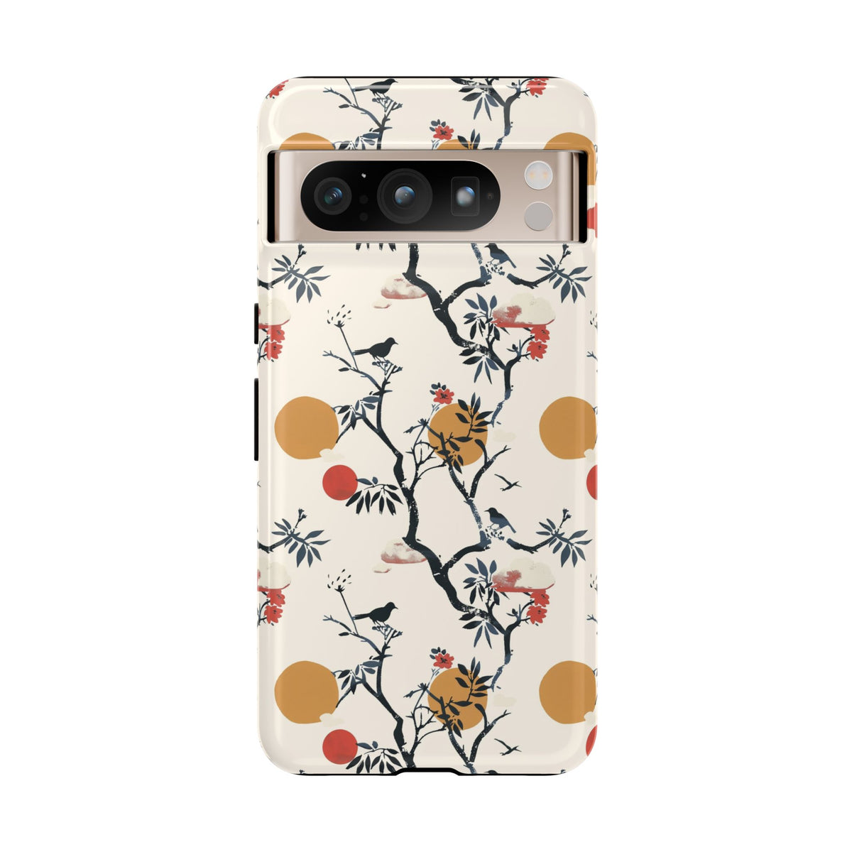 Japanese Pattern Phone Case – Elegant & Timeless Design for Your Phone 054