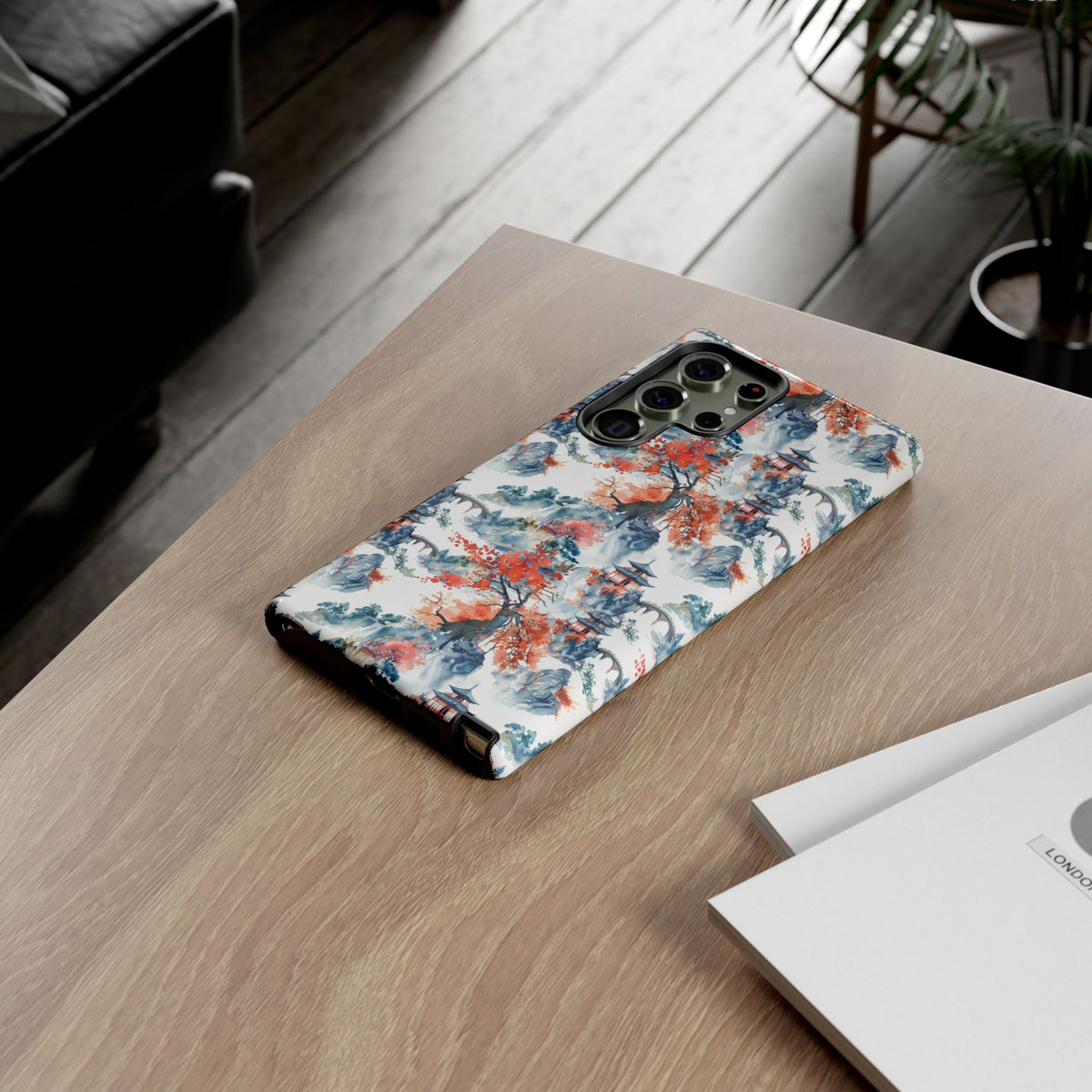 Japanese Pattern Phone Case – Elegant & Timeless Design for Your Phone 043