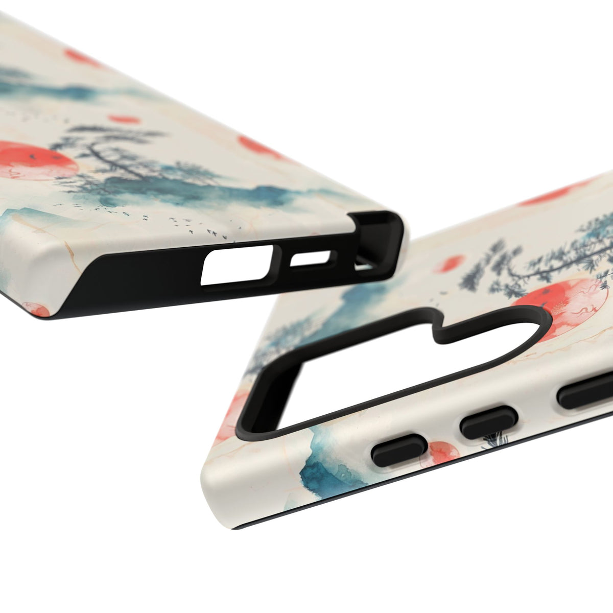 Japanese Pattern Phone Case – Elegant & Timeless Design for Your Phone 055