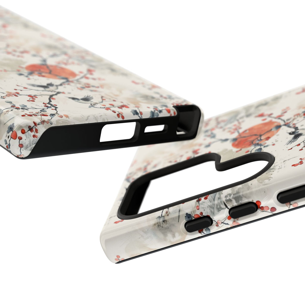 Japanese Pattern Phone Case – Elegant & Timeless Design for Your Phone 136