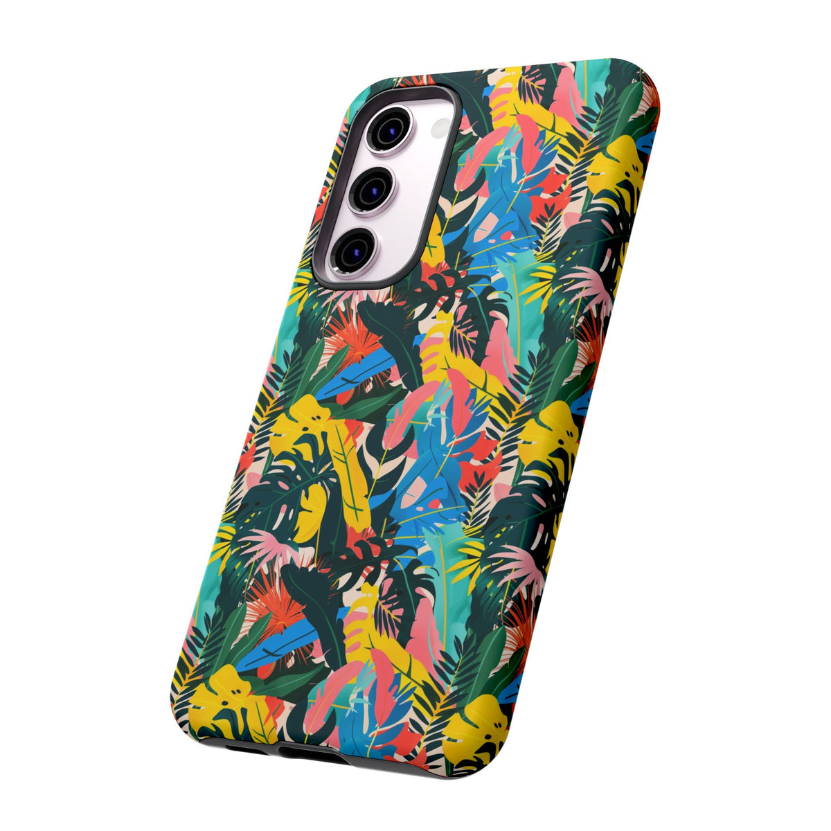 Jungle Pattern Phone Case – Exotic & Lush Design for Your Phone 346