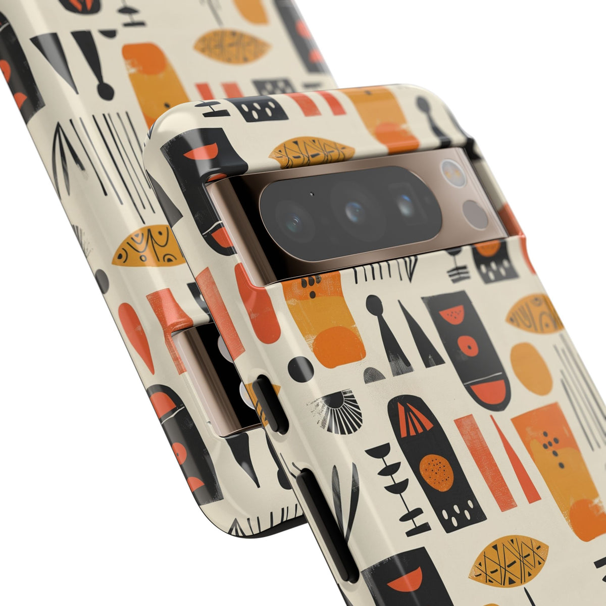 Stylish African Pattern Phone Case – Unique and Vibrant Protection 208