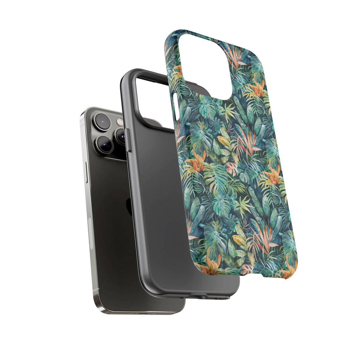 Jungle Pattern Phone Case – Exotic & Lush Design for Your Phone 333