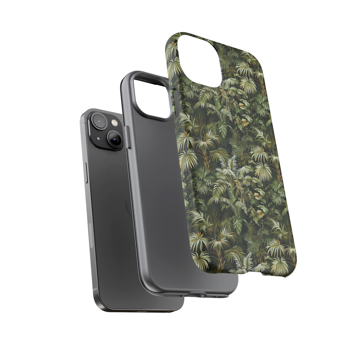 Jungle Pattern Phone Case – Exotic & Lush Design for Your Phone 331