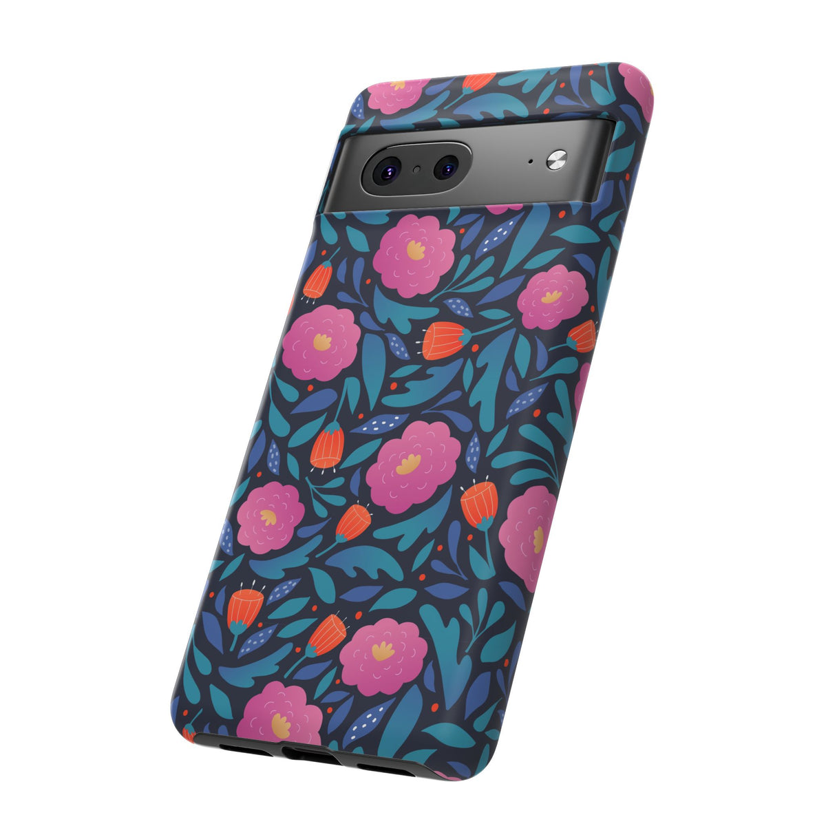 Colorful Little Flower Design Phone Case – Bright and Cheerful Floral Phone Cover 2