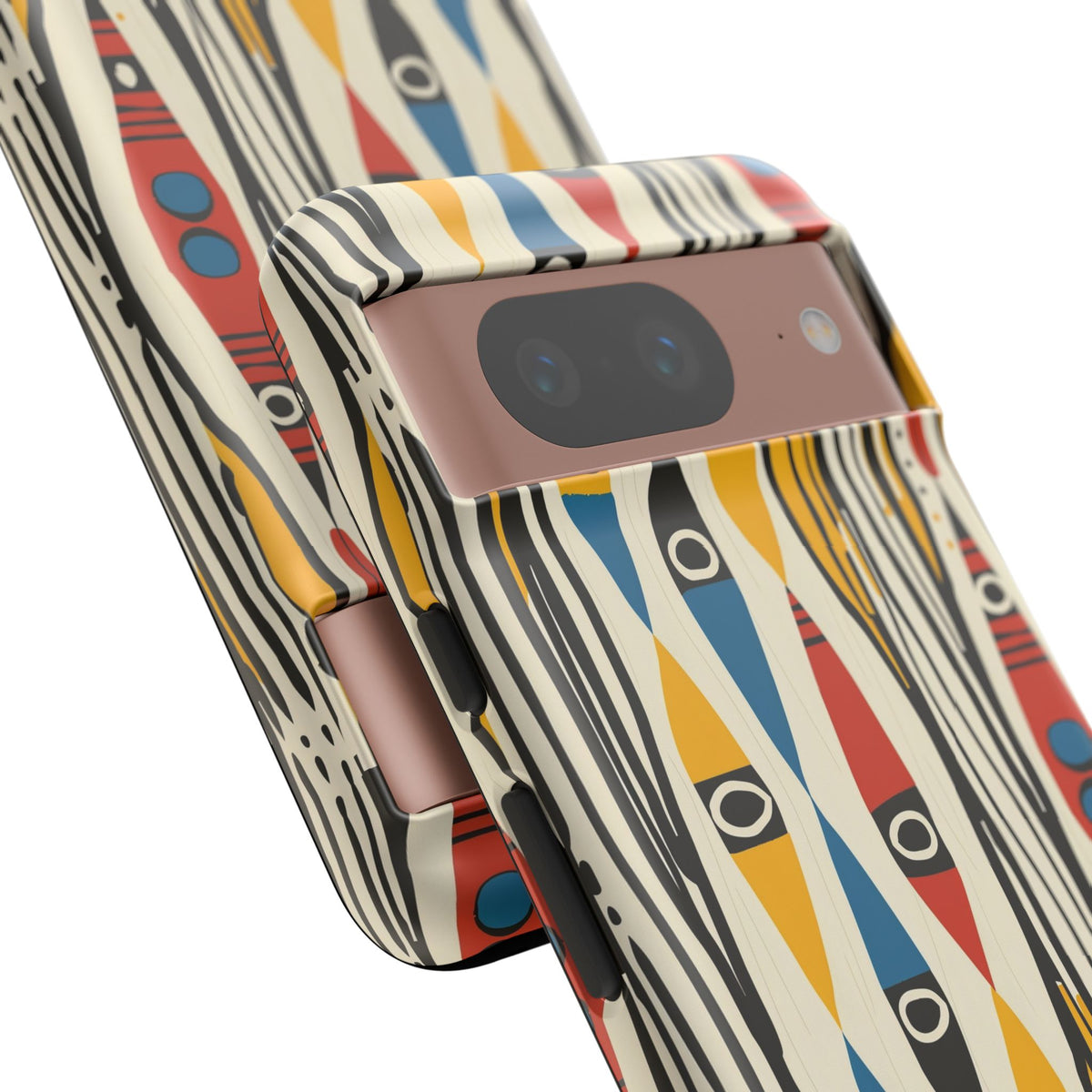 Stylish African Pattern Phone Case – Unique and Vibrant Protection 202