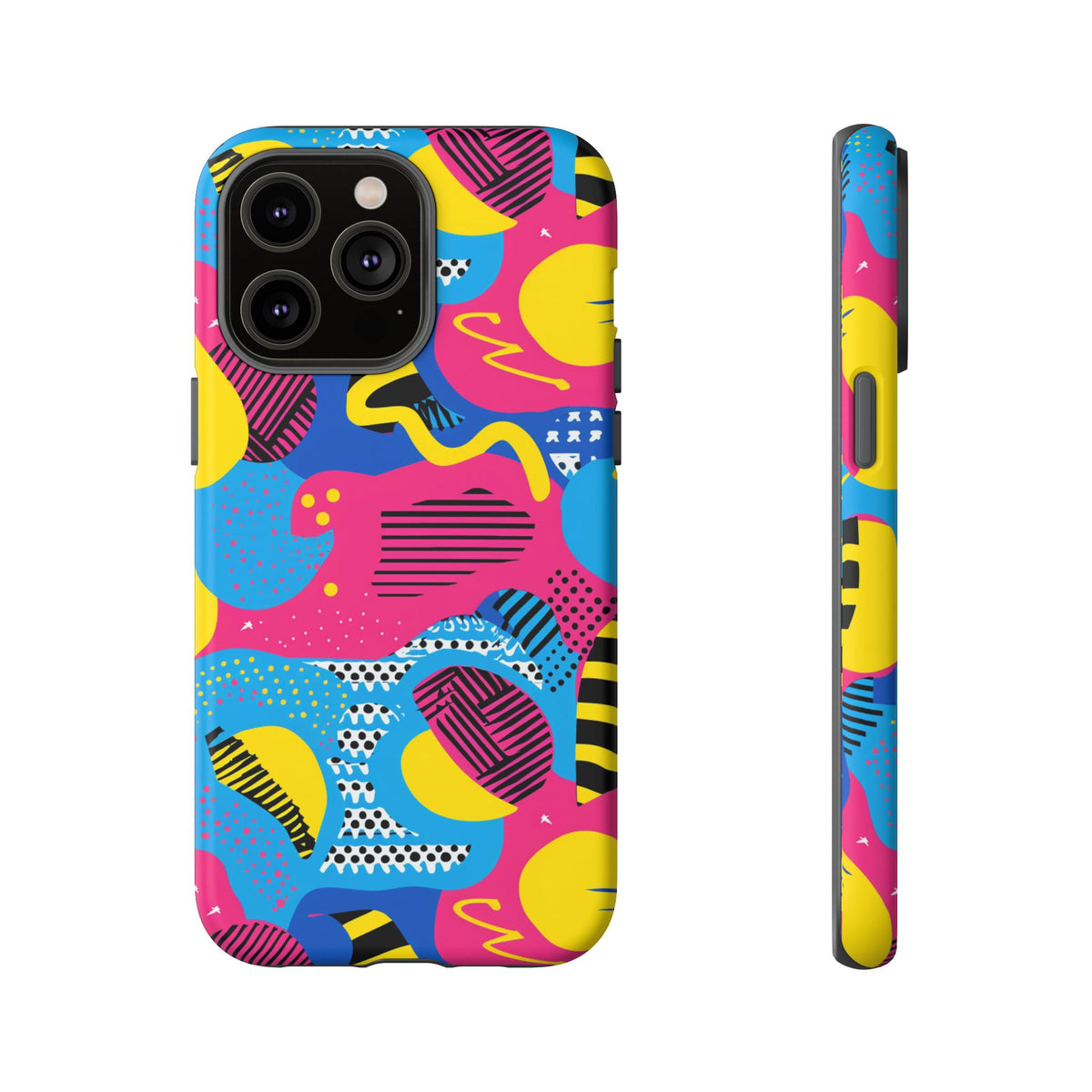 Retro 80s Seamless Phone Case – Vintage Style Meets Modern Protection 22