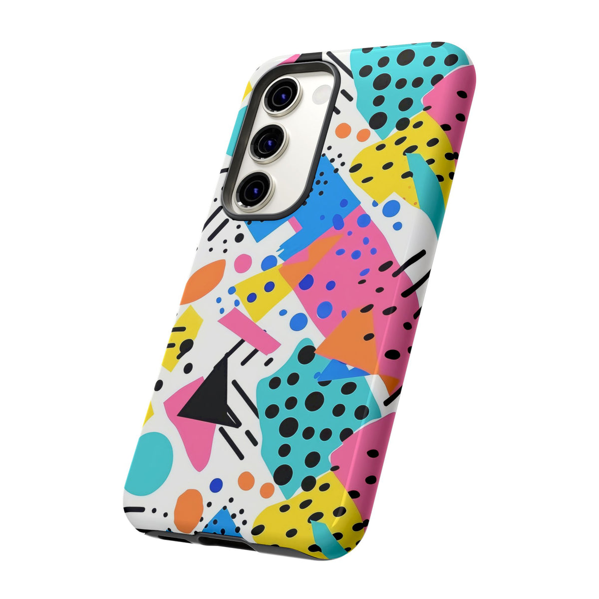 Bright Summer Memphis Design Phone Case – Vibrant and Playful Phone Cover